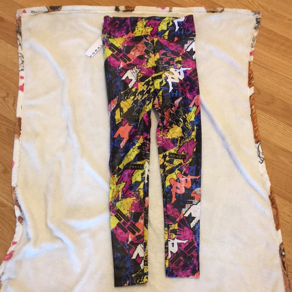 Kappa koral leggings new with tags never worn xs